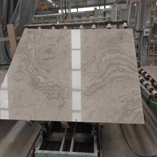 White wood marble slab